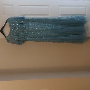 Mint Green Evening Gown